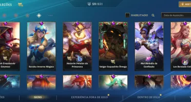 Conta LoL Wild Rift Nível 178