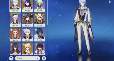 Ar35. Ayato, Raiden Shogun, Itto, Mona. Inazuma fechada