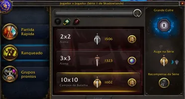 CONTA WOW SHADOWLANDS + DIABLO III E EXPANSÃO + HEARTSTON