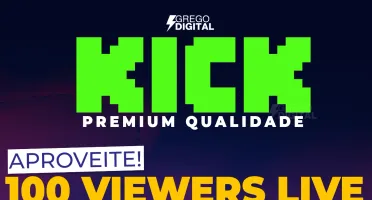 Kick Viewers Live Ao Vivo | 1 Hora | 2 Horas | 3 Horas
