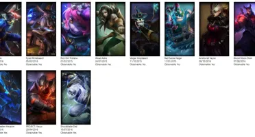 Conta LoL 57 champs e 14 skins