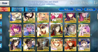 Fate Grand Order NA Merlin/Skadi/Waver