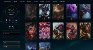 Conta League Of Legends.