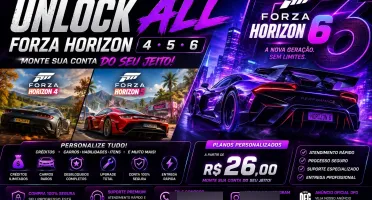 UNLOCK ALL Forza Horizon 6/5/4