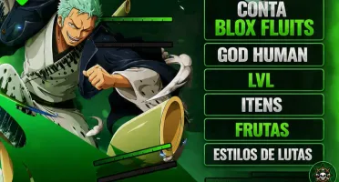 Conta Blox Fluits | God Human | Lvl | Itens |Frutas|