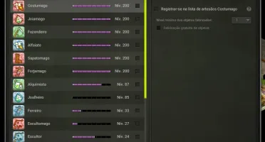 Conta Full 200 + 10k sucessos + profissões