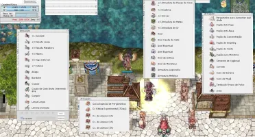 Cavaleira Runica 144 e Invocadora lv 128 build arcana