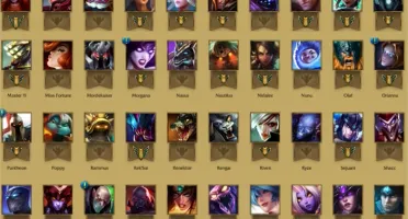 Conta de LOL PLATINA 2 COM 80 CHAMPS 15 SKINS - 5 PÁG RUNAS