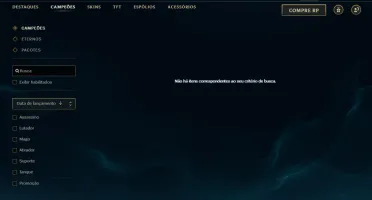 Conta LOL Full Champ Prata