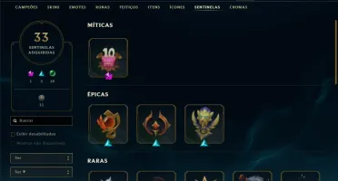 Conta LOL Full Champ Prata