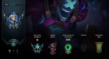 Conta LOL 2010 - raridade - 239 skins - lvl 238 - all champs