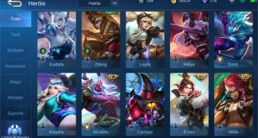 conta Mobile Legends LENDA RANKED