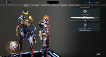 Conta warframe MR20