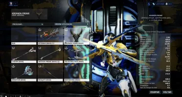 Conta warframe MR20