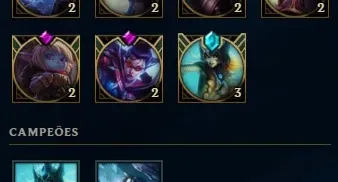 Conta Diamante V 61 Champ 23 Skins League of Legends BR