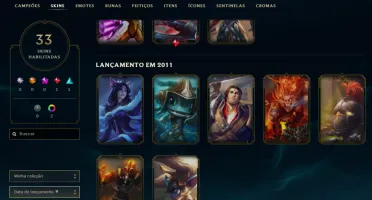Conta Antiga Kayle Juíza E Rammus Rei