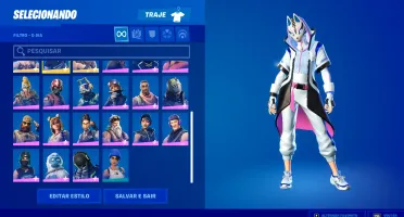 Conta S1 com vários itens antigos - 1050 V-Bucks na conta