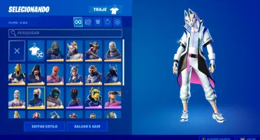 Conta S1 com vários itens antigos - 1050 V-Bucks na conta