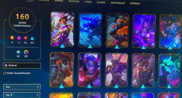 conta Lol e valorant