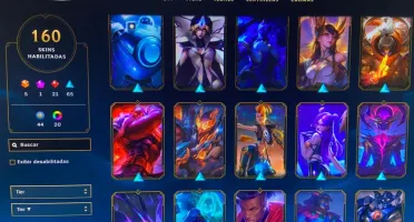 conta Lol e valorant