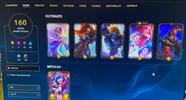 conta Lol e valorant