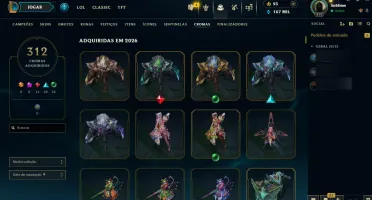 CONTA DE LEAGUE OF LEGENDS Elo Diamante - Solo/duo e Flex