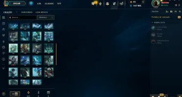 CONTA DE LEAGUE OF LEGENDS Elo Diamante - Solo/duo e Flex
