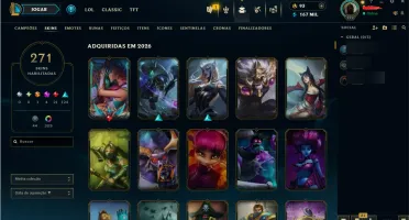 CONTA DE LEAGUE OF LEGENDS Elo Diamante - Solo/duo e Flex