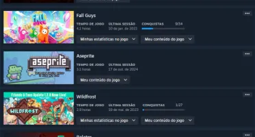 Conta Steam BR 10 anos