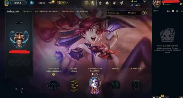 Conta League of Legends Full Acesso - 118 Champs e 104 Skins