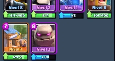 Conta clash Royale com 8 Lendarias