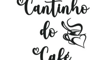 Cantinho do Café Vazado em MDF Preto 30 x 30 cm