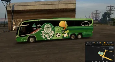 skin time palmeiras  norman mods Busscar_Vistta ets2 1.51