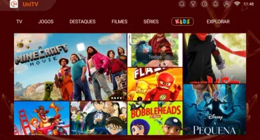 script + APK estilo UniTV completo user e senha
