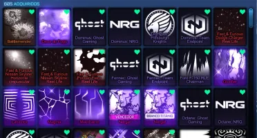 Conta Rocket League 600+ Itens/Skyline, Fennec Franco...
