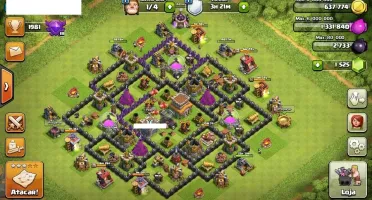 Conta Clash Of Clans Cv 8