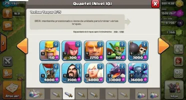 Conta Clash Of Clans Cv 8