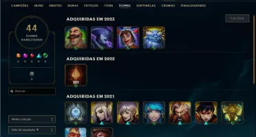 Bronze 4 com 25 Champs e 3 Skins