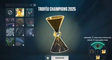 Acc Valorant R$1069,90 Phantom Champions 2024 Arcane Vandal