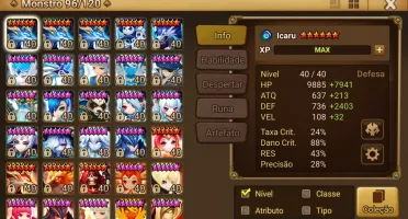 Conta Summoners war ( Server Global )