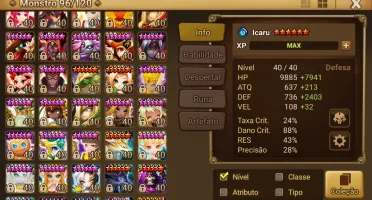 Conta Summoners war ( Server Global )