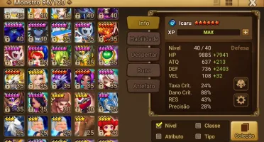 Conta Summoners war ( Server Global )