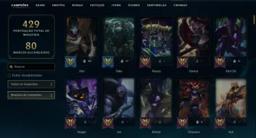 Fullacesso - Conta De 2017 - 78 Skins - Level 312 - 154 Camp