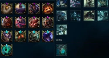 Conta LOL Plat5 todos os champions e 83 skins