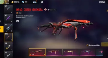 Conta free fire gemada