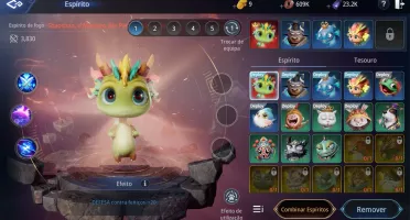 Vendo conta mir4 lvl 46 com 49k de power e um spirit epico