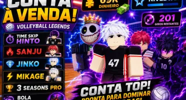 Conta De Volleybal Legends A Venda