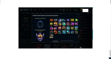 CONTA D4 505 SKINS PREÇO NEGOCIAVEL