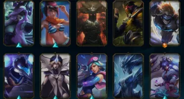 Conta Gold I , Lvl 348 , 139 skins e All Champs