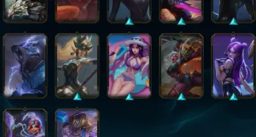 Conta Gold I , Lvl 348 , 139 skins e All Champs
